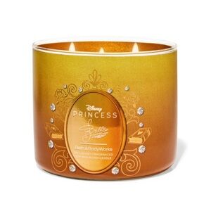 Disney Princess Belle Limited Edition 3-Wick Candle. Retired.